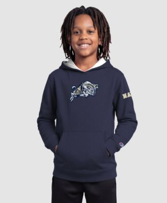 Big Boys' and Girls' Navy Midshipmen Fleece Hoodie