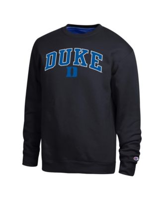 Men's Black Duke Blue Devils Arch Sweatshirt