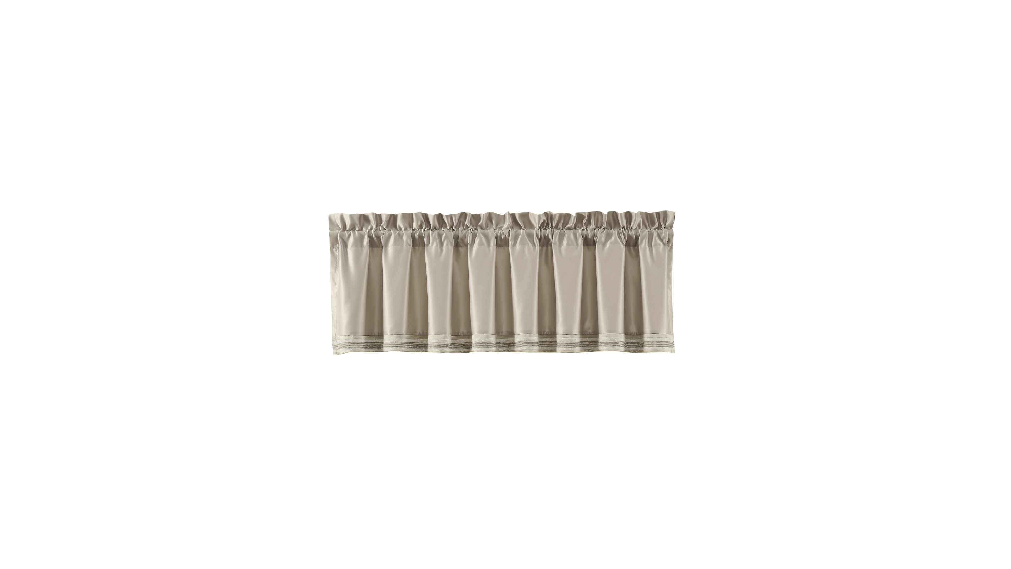 J Queen New York Avenue Window Straight Valance, 20" x 88"