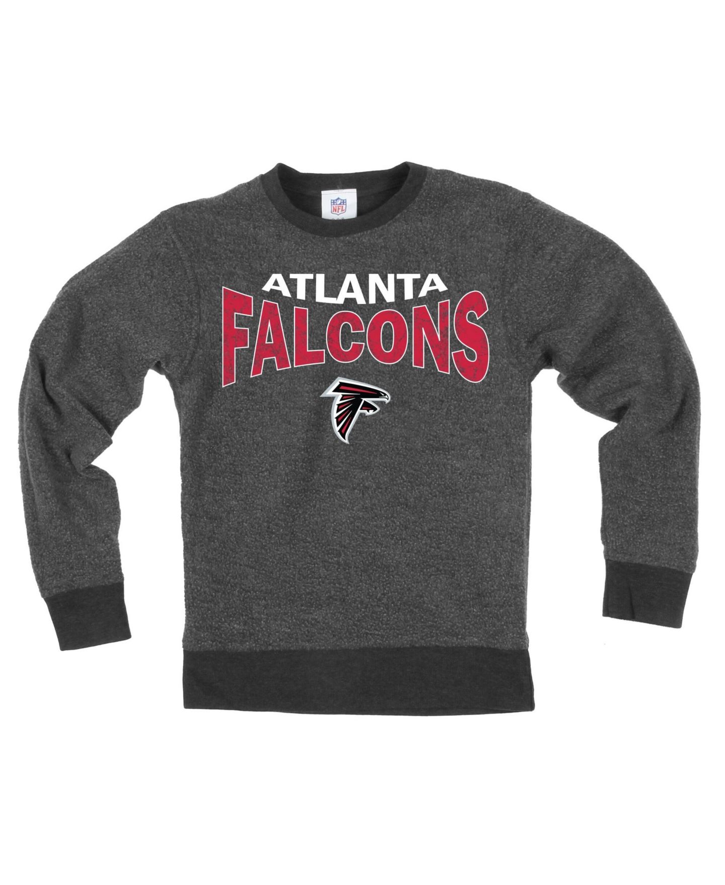 Детская толстовка Wes & Willy Black Atlanta Falcons Reversible Fleece — фото 2