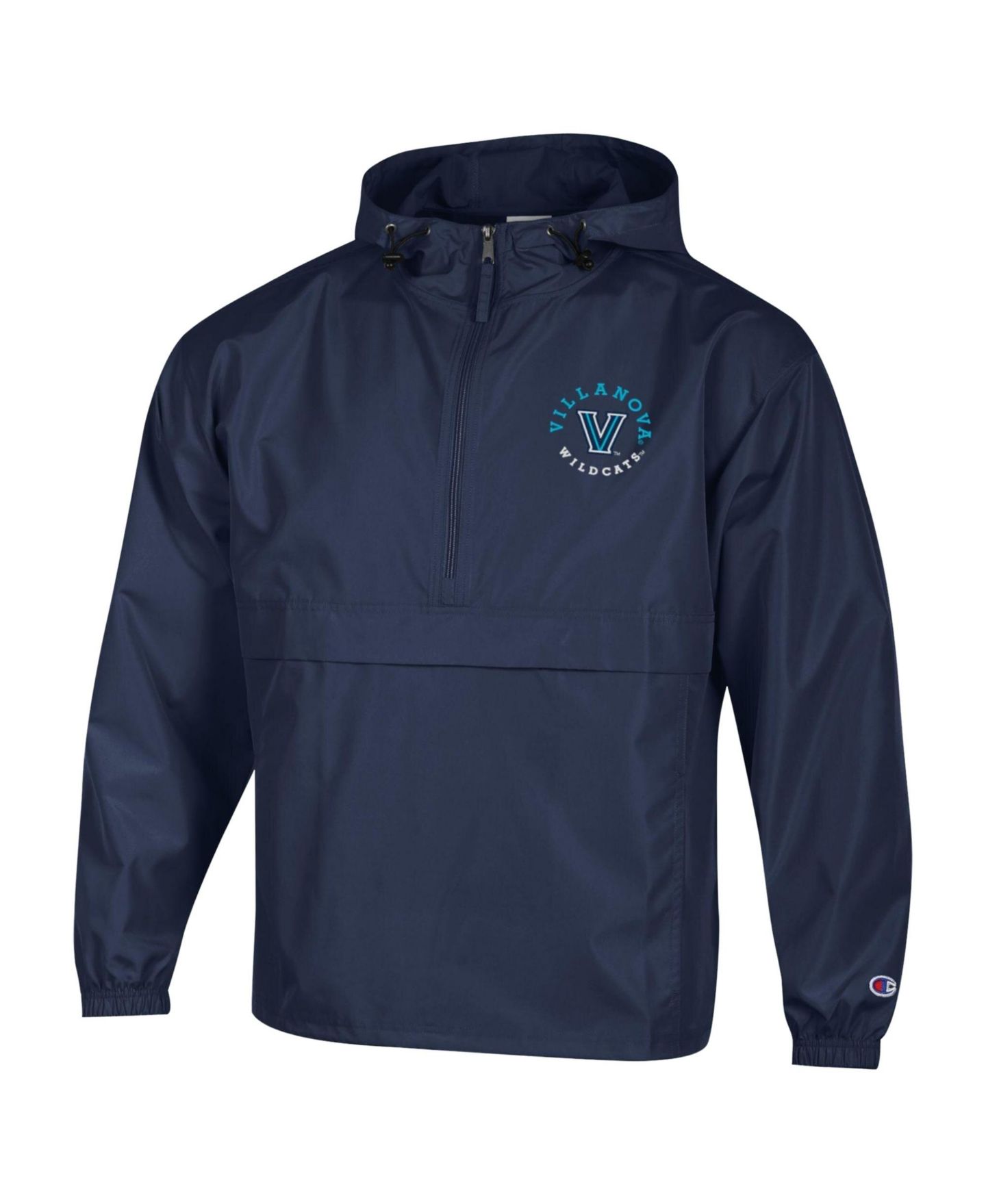 Мужская куртка Champion Navy Villanova Wildcats Embroidered Packable — фото 2