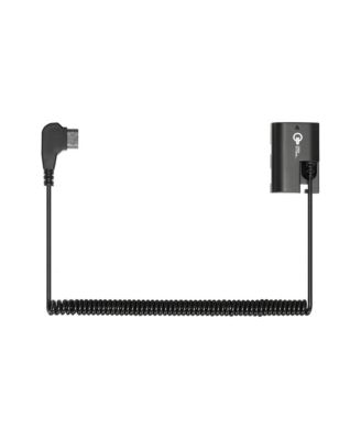 D-Tap to LP-E6NH Dummy Battery Power Cable 