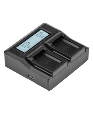 Dual Smart Charger LCD Screen Battery Charger for Sony NP-FW50