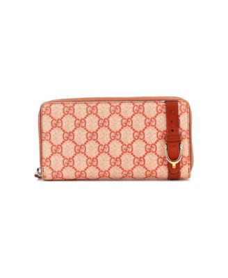 Nice Zip Around Wallet GG Coated Canvas