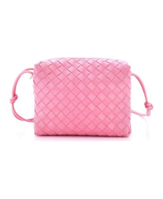 Small Loop Crossbody Bag Intrecciato Nappa