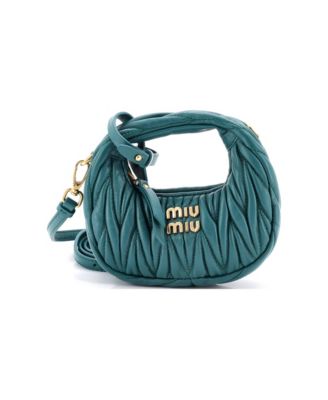 Micro Wander Hobo Matelasse Leather