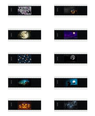 AK-S02 Halloween Theme Projection Slides Compatible with AK-R21 Projection Attachment Kit