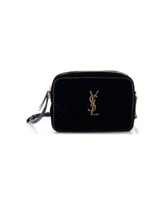 Small Lou Camera Bag Matelasse Chevron Velvet