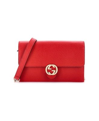 Interlocking Wallet on Chain Leather