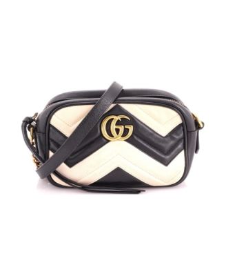 Mini GG Marmont Shoulder Bag Matelasse Leather