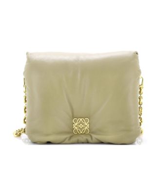 Medium Goya Puffer Bag Leather