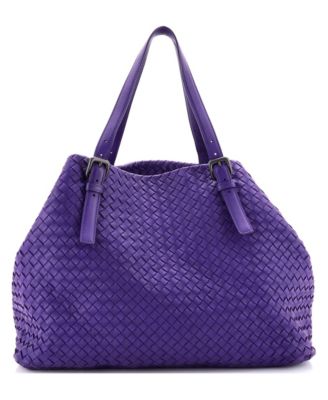 Large A-Shape Tote Intrecciato Nappa