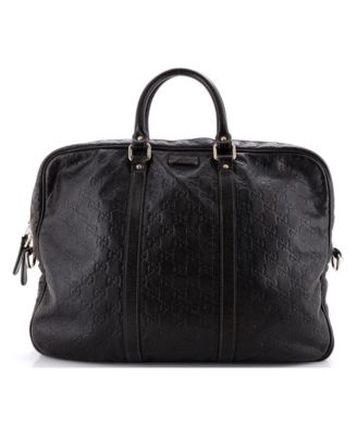 Large Convertible Briefcase Guccissima Leather