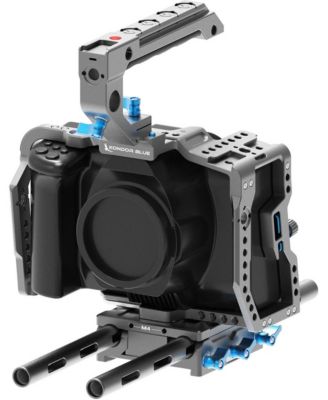 Base Rig with Top Handle Camera Cage for Blackmagic Pocket Cinema Camera 6K Pro