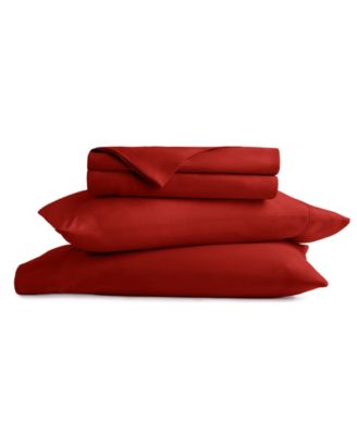 Holiday Pattern Microfiber 4-Piece Sheet Set, California King