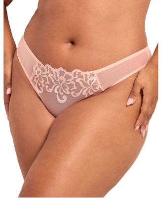 Naima Floral Sheer Thong
