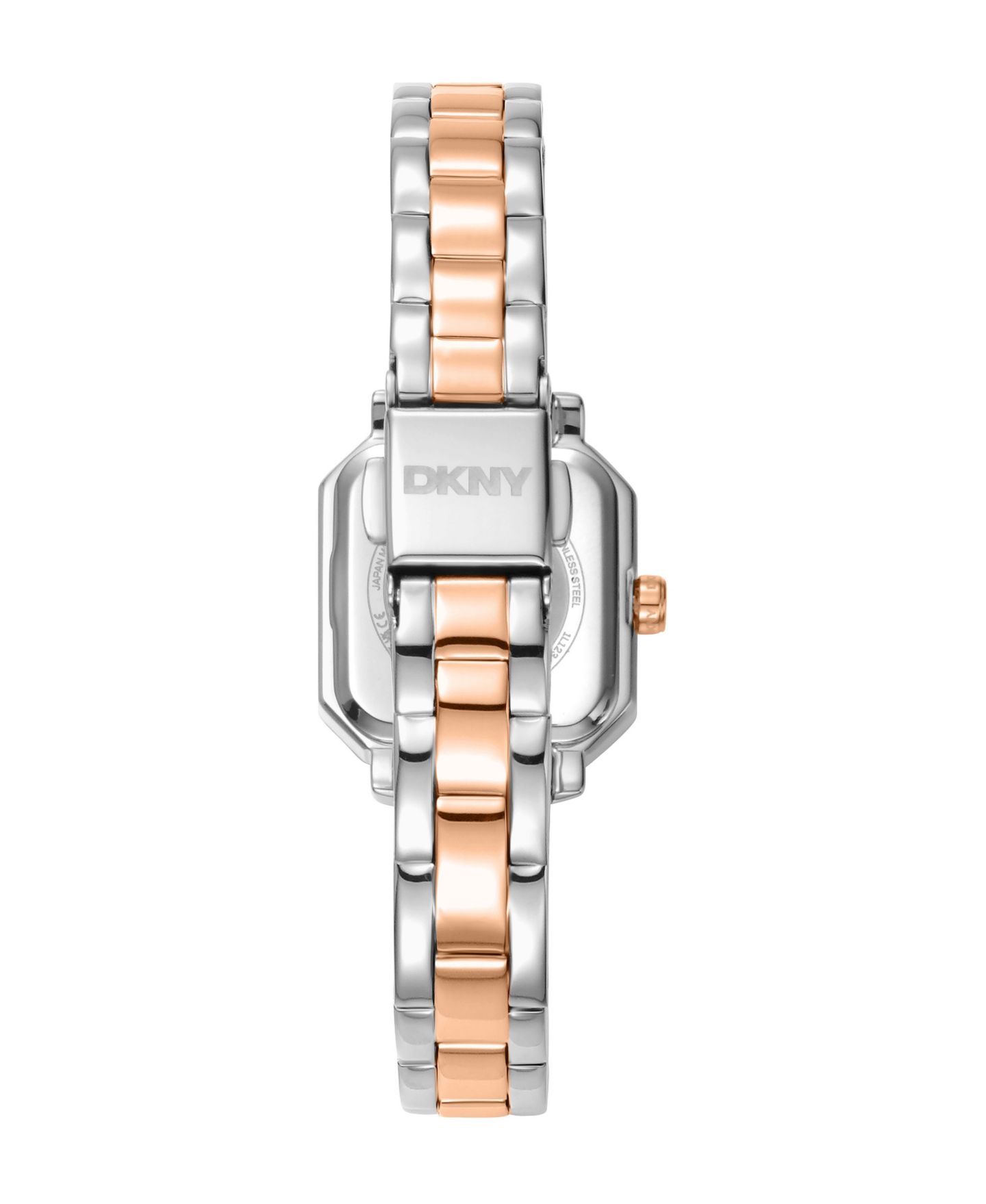 Женские часы DKNY Quartz Two-Tone Water-Resistant Stainless Steel Bracelet Watch, 22mm, цвет: Двухцветный — фото 2