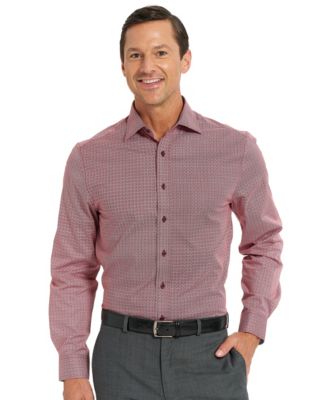 Men's Canberra Connected C Stretch Modern-Fit Cotton-Blend Dress Shirt