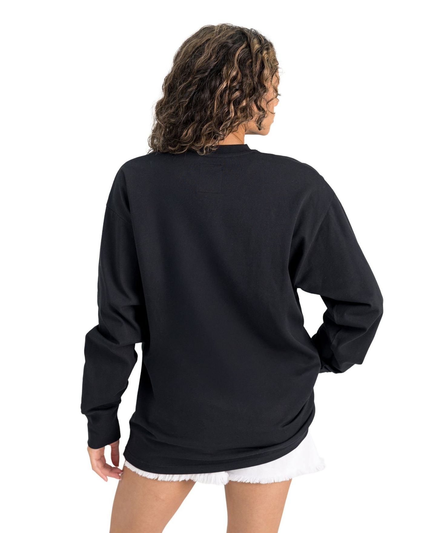 Женская футболка Gameday Couture Black Houston Texans Oversized Long-Sleeve — фото 2