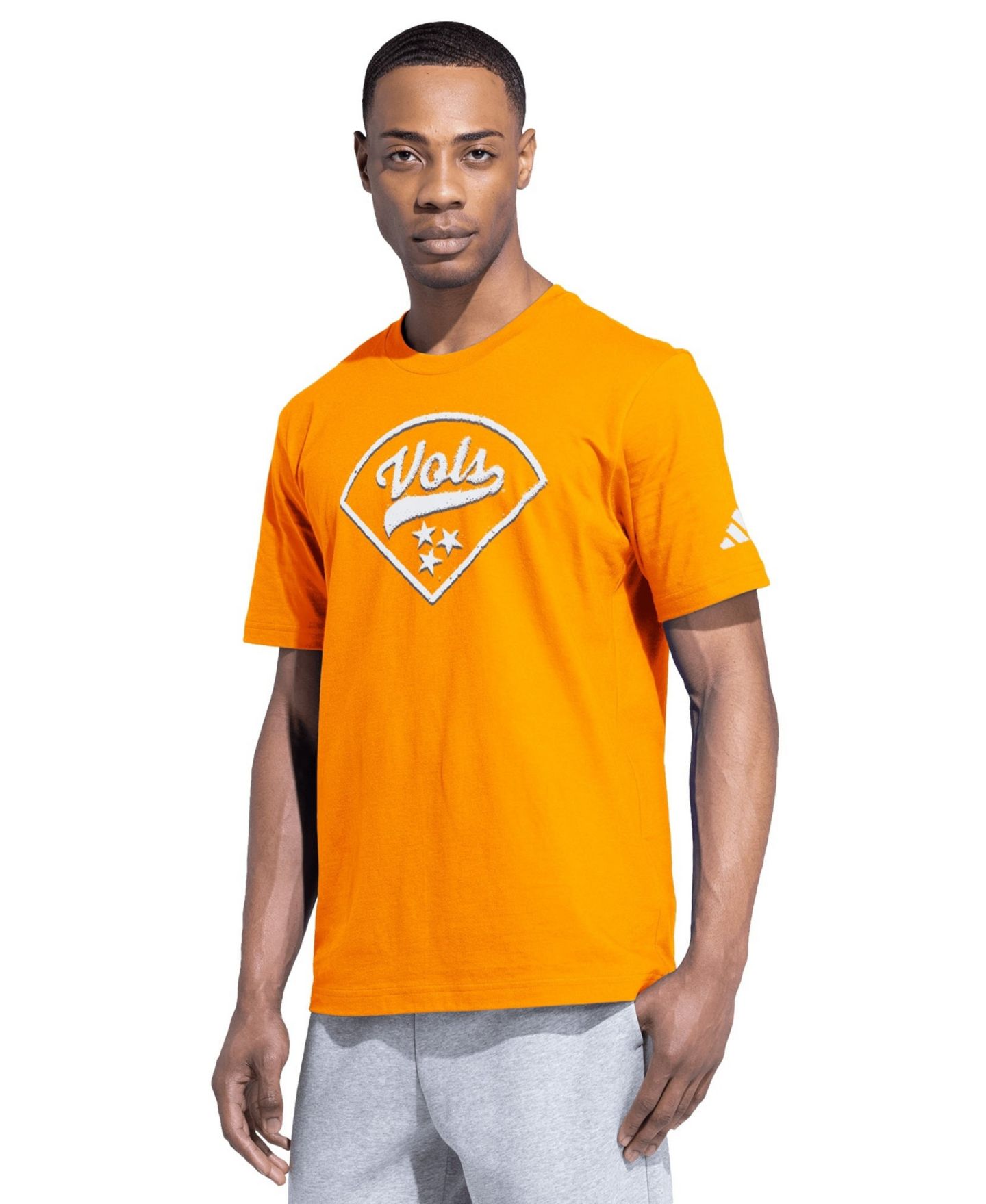 Мужская футболка adidas Tennessee Orange Tennessee Volunteers Baseball Fresh — фото 2