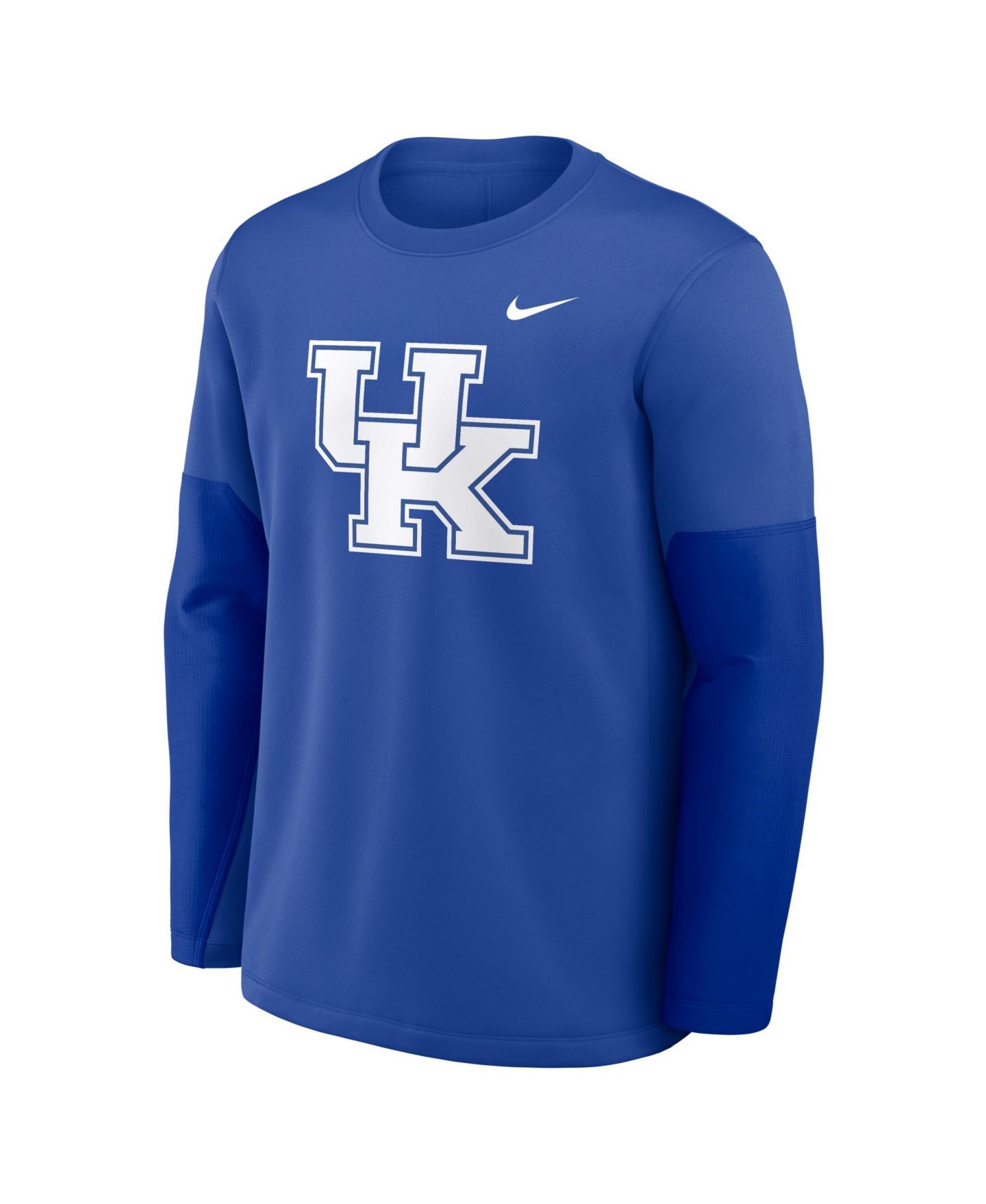Мужская футболка Nike Royal Kentucky Wildcats 2025 Sideline Coach Therma-FIT Long-Sleeve — фото 5
