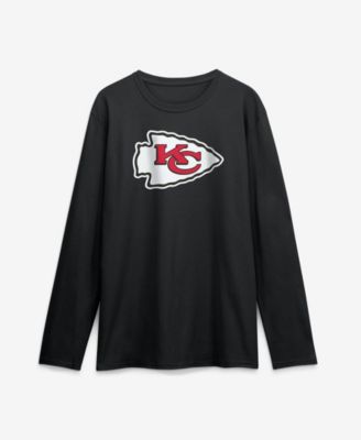 Men's Black Kansas City Chiefs Primary Logo Long-Sleeve T-Shirt