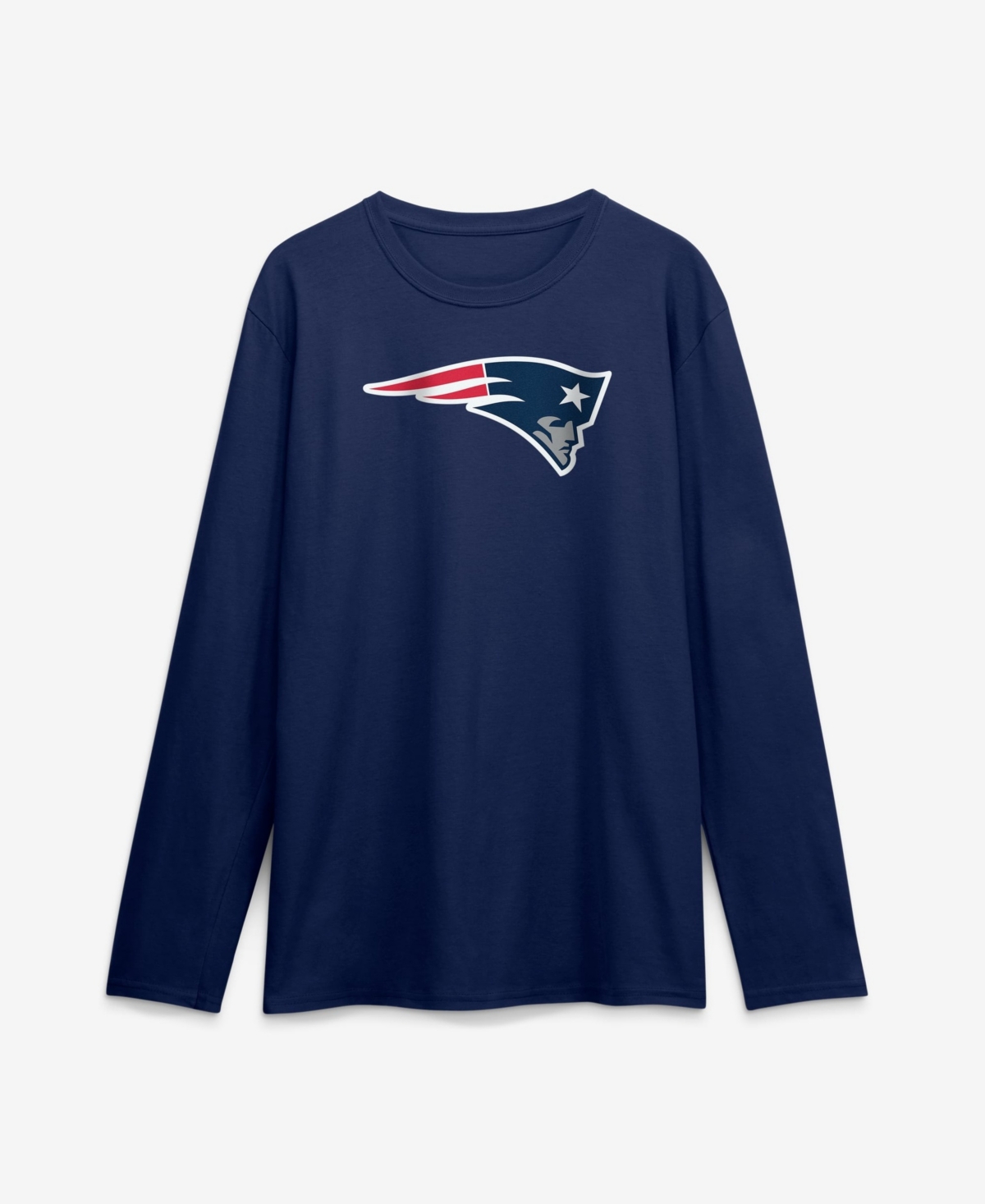 Logo Athletic Men's Navy New England Patriots Primary Logo Long-Sleeve T-Shirt - Navy