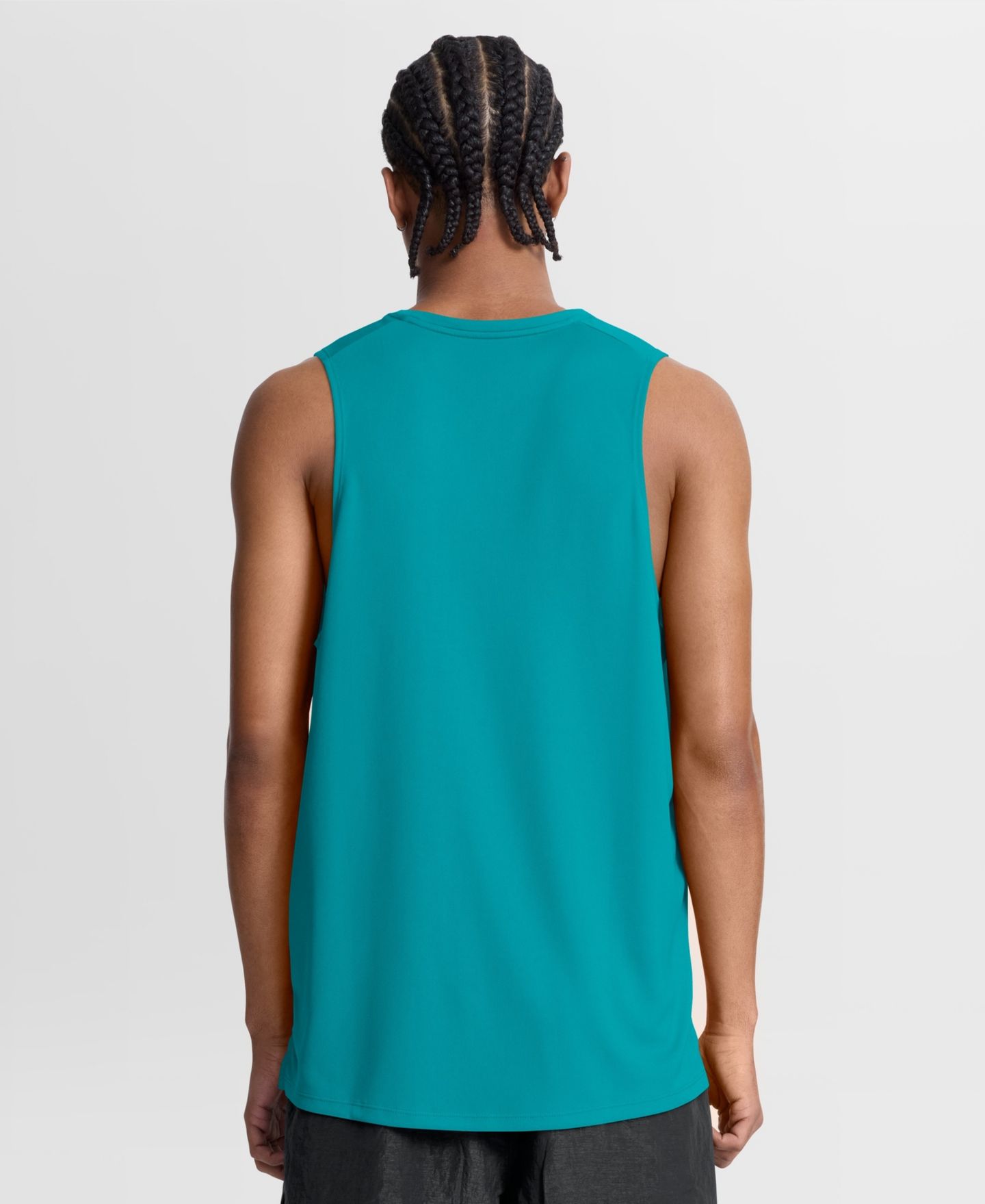 Мужской топ Nike Aqua Miami Dolphins Kickoff Miler Dri-FIT Tank — фото 3