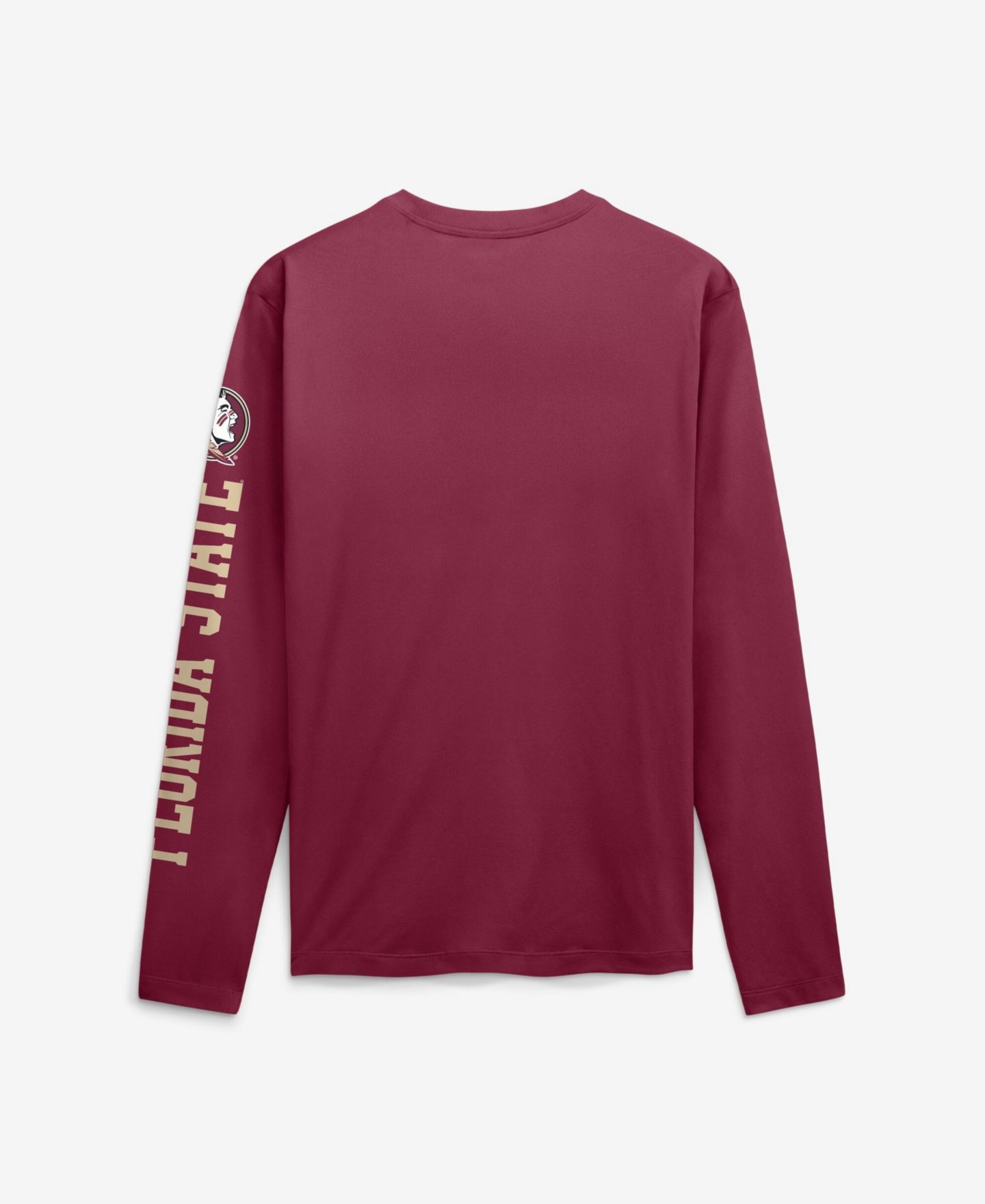 Мужская футболка Nike Garnet Florida State Seminoles Primetime Logo Sleeve Legend Dri-FIT Long-Sleeve — фото 2