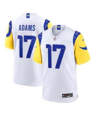 Men's Davante Adams White Los Angeles Rams Game Jersey