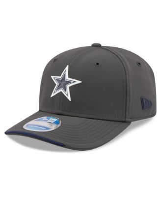 Men's Charcoal Dallas Cowboys 2026 Sideline Cold Weather 9SEVENTY Adjustable Hat