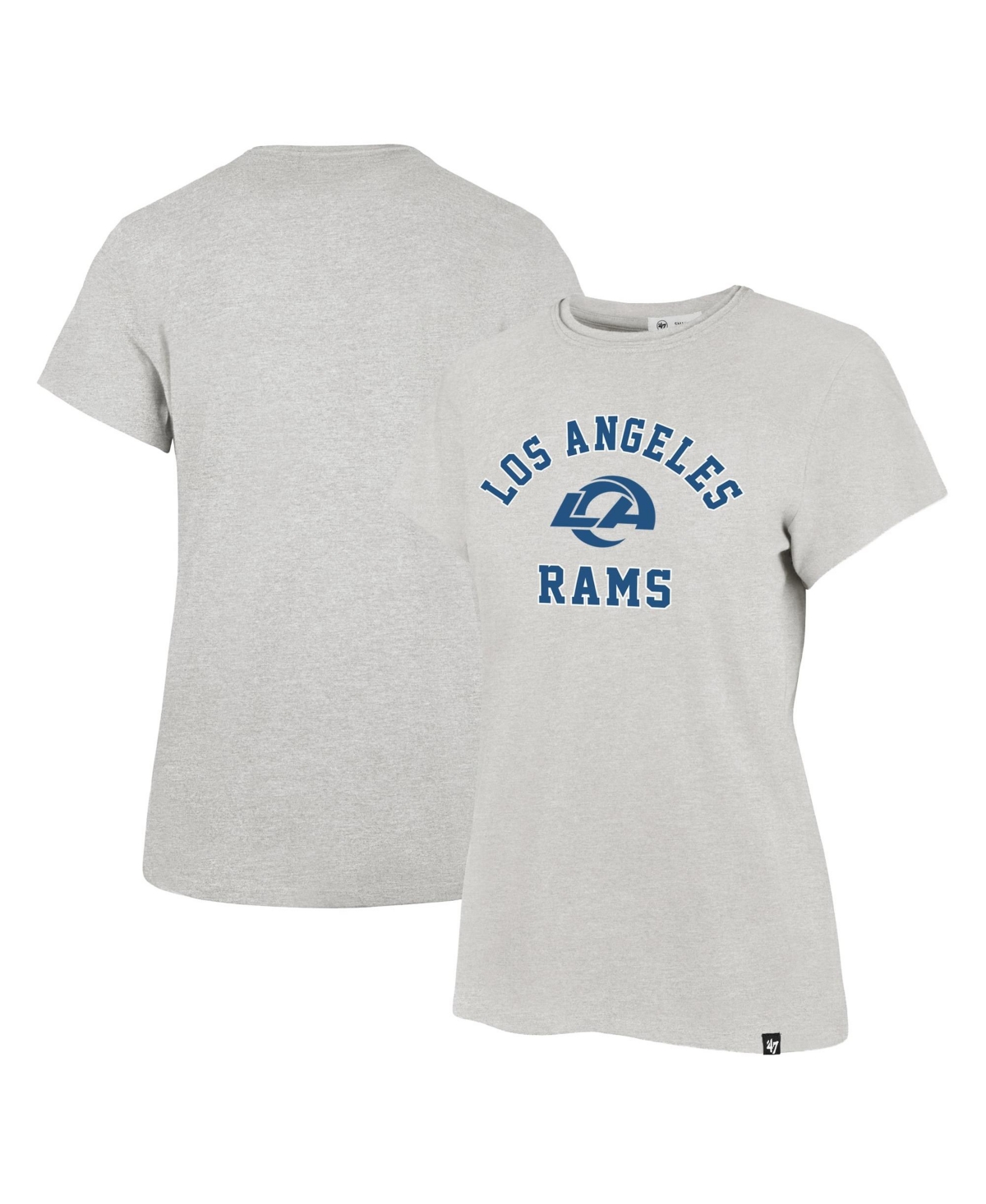 '47 Brand Women's Gray Los Angeles Rams Varsity Arch Frankie T-Shirt - Gray