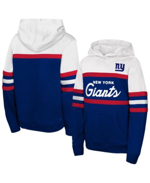 Детское худи Mitchell & Ness Royal New York Giants Head Coach