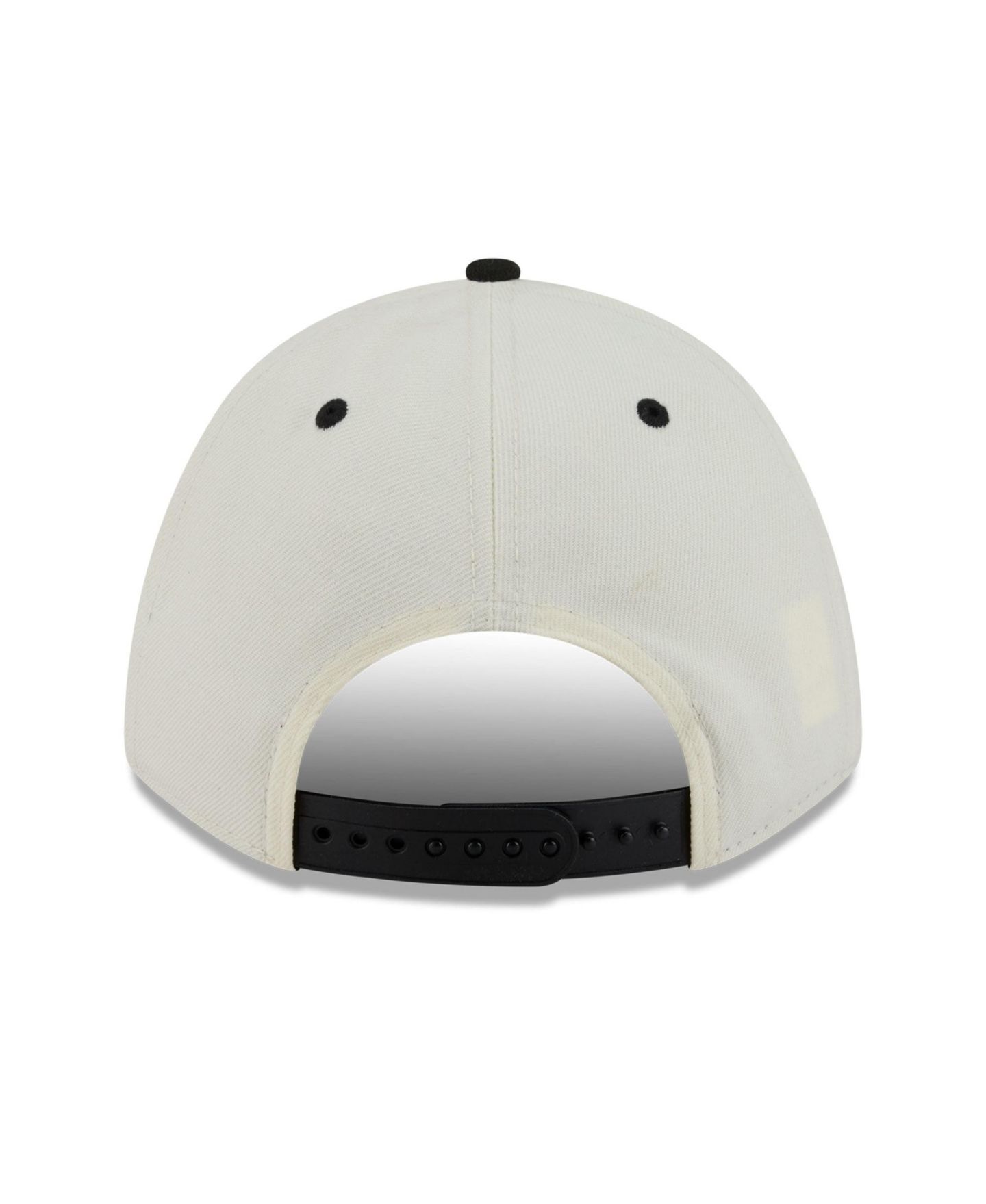Мужская кепка New Era White/Black San Antonio Spurs Arch 9FORTY A-Frame M-Crown Adjustable Hat — фото 4