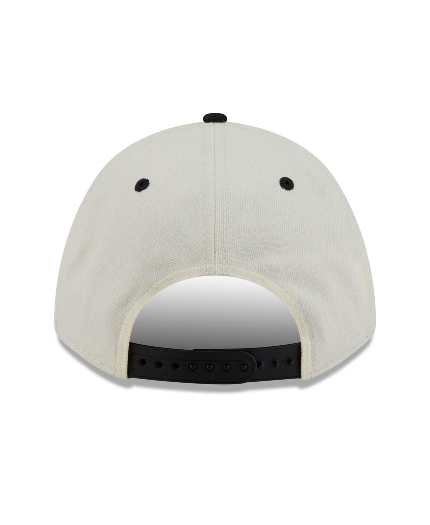 Мужская кепка New Era Black/White Chicago Bulls Arch 9FORTY A-Frame M-Crown Adjustable Hat — фото 4