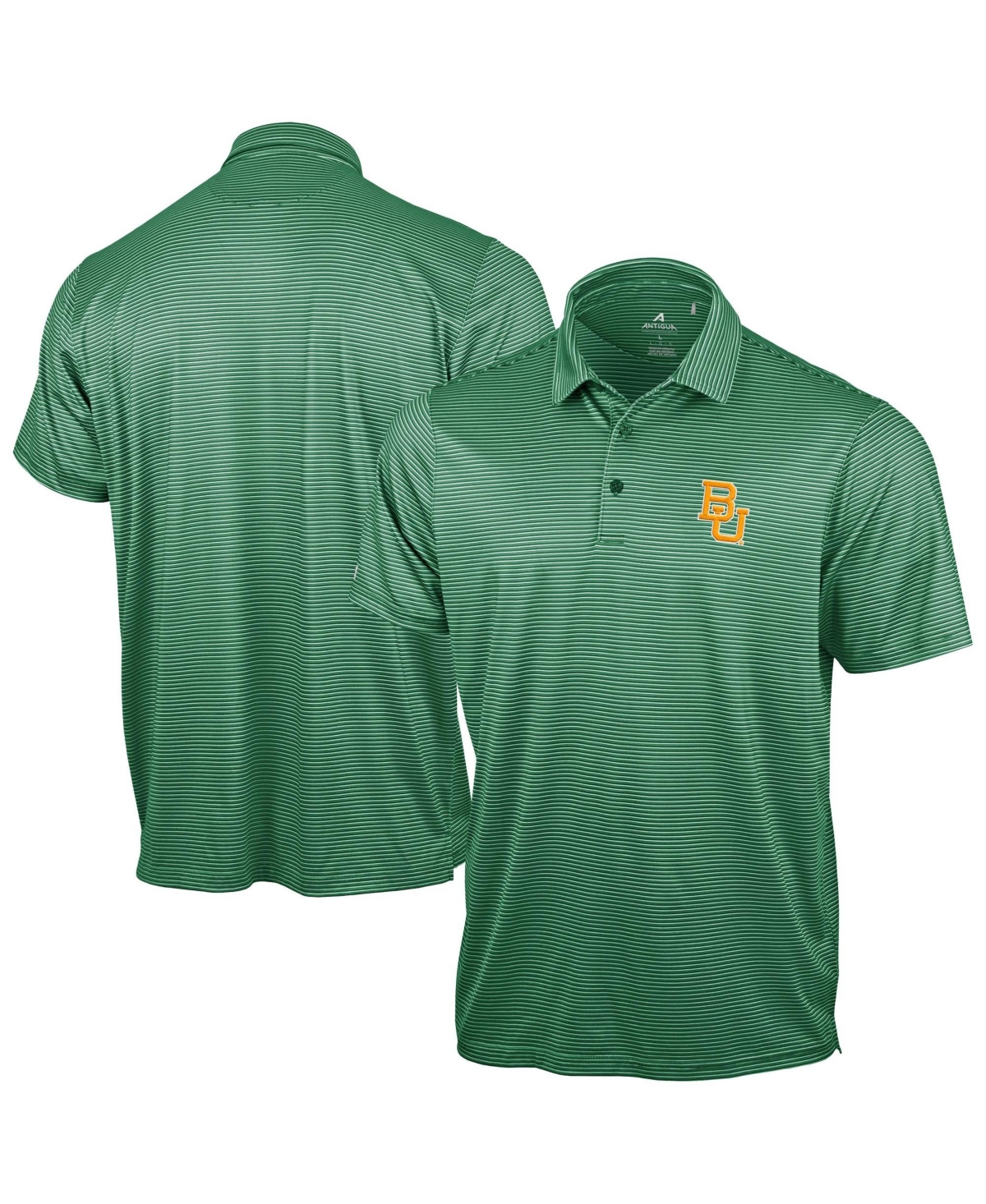 Antigua Men's Green Baylor Bears Lineage Polo Shirt - Green