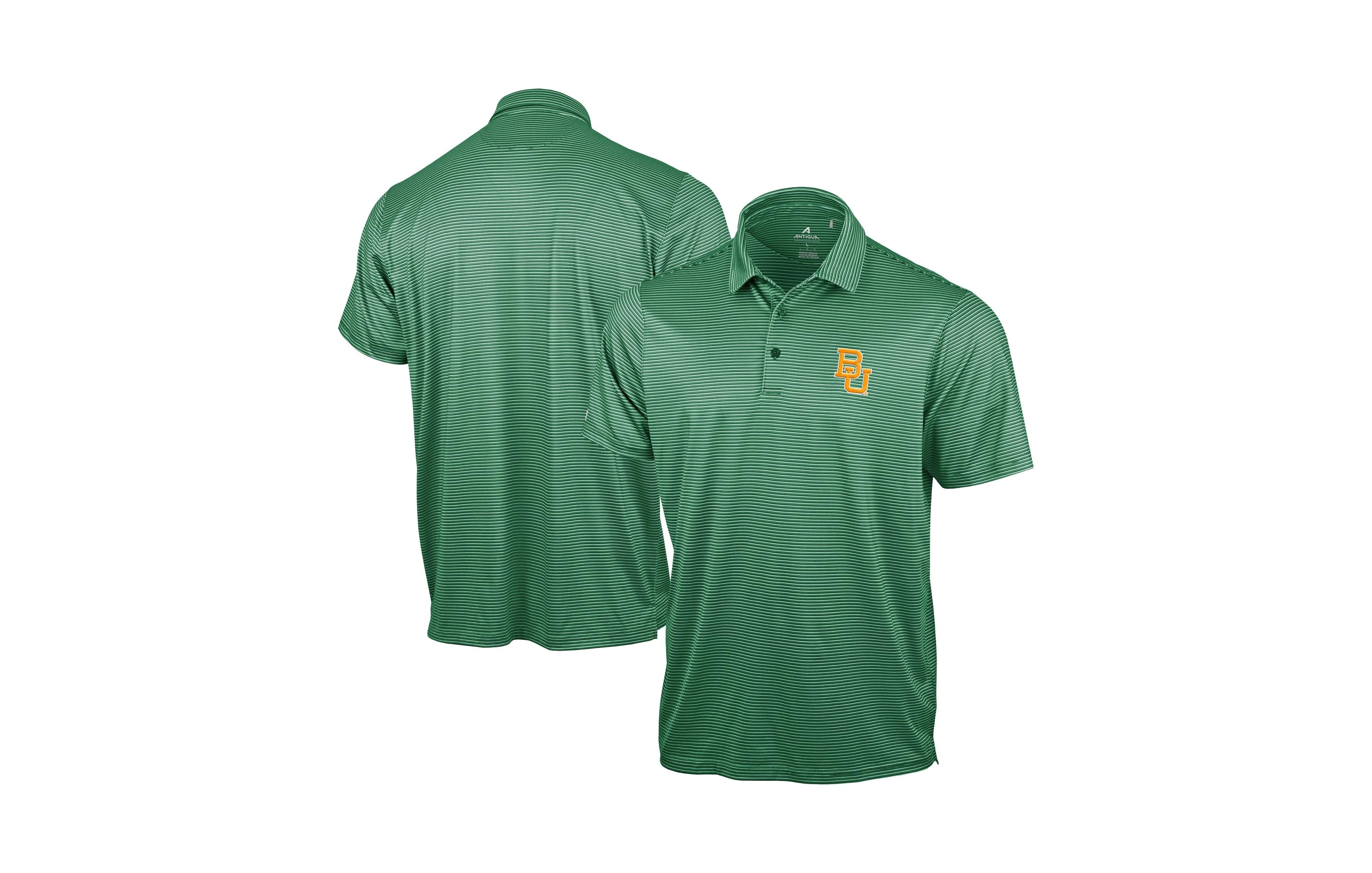 Antigua Men's Green Baylor Bears Lineage Polo Shirt