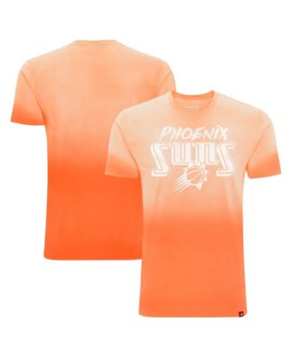 Men's and Women's Orange Phoenix Suns Bingham Sun-Fade T-Shirt
