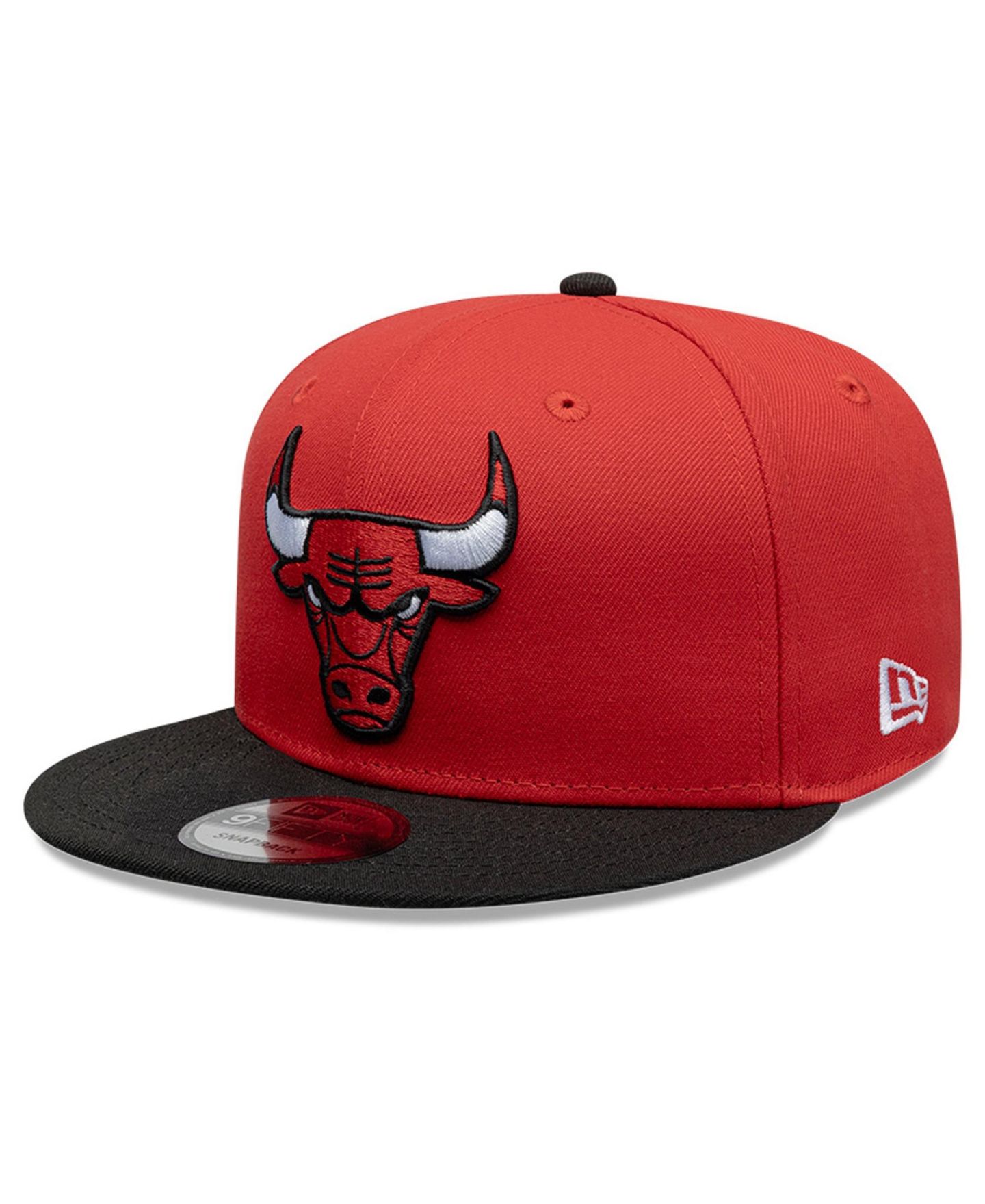 Мужская кепка New Era Red Chicago Bulls Two-Tone 9FIFTY Snapback Hat — фото 1