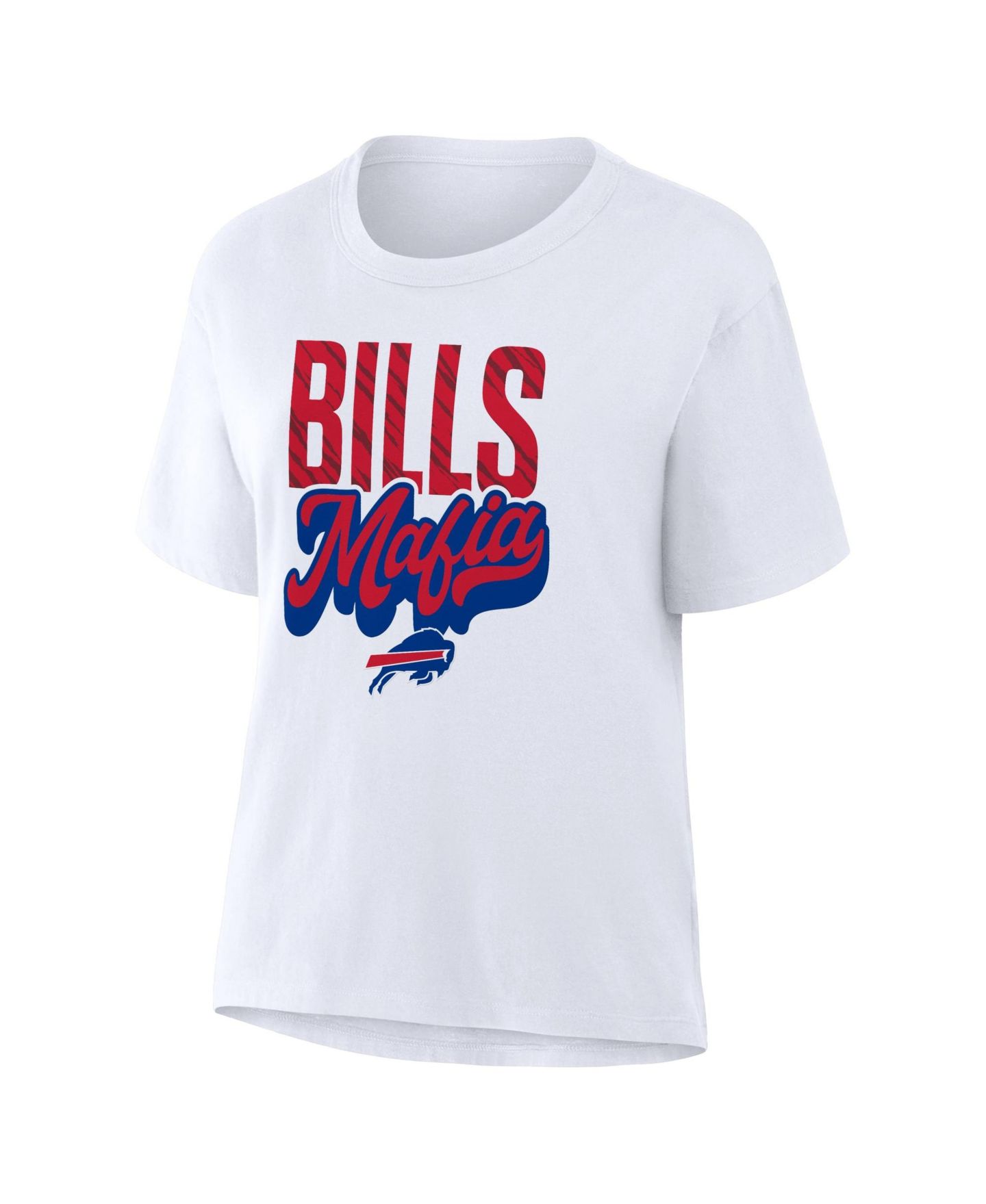 Женская футболка Fanatics White Buffalo Bills Mafia — фото 4