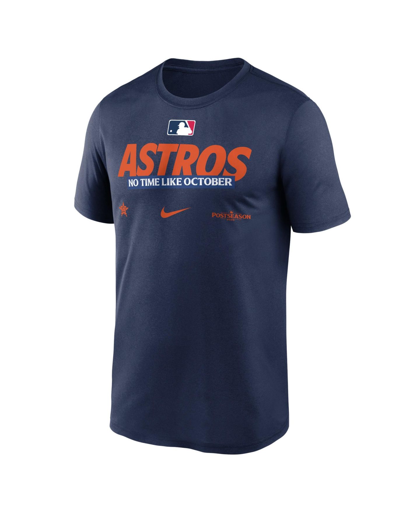 Мужская футболка Nike Navy Houston Astros 2026 MLB Postseason Authentic Collection Legend Dri-FIT — фото 3