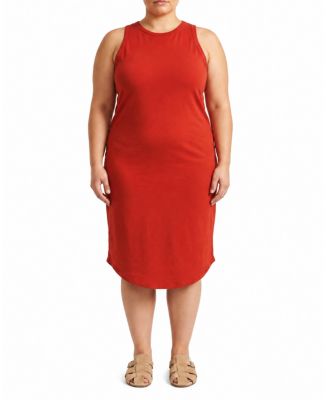 Plus Size Cai High Neck Tank Dress