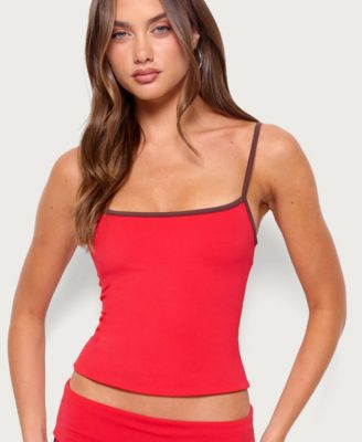 Women's Ambar Reversible Scoop Neck Fitted Tank Top