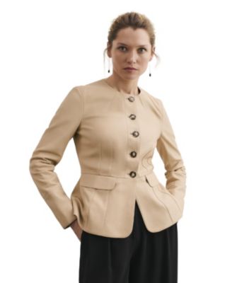 Women's Ginevra Leather Jacket