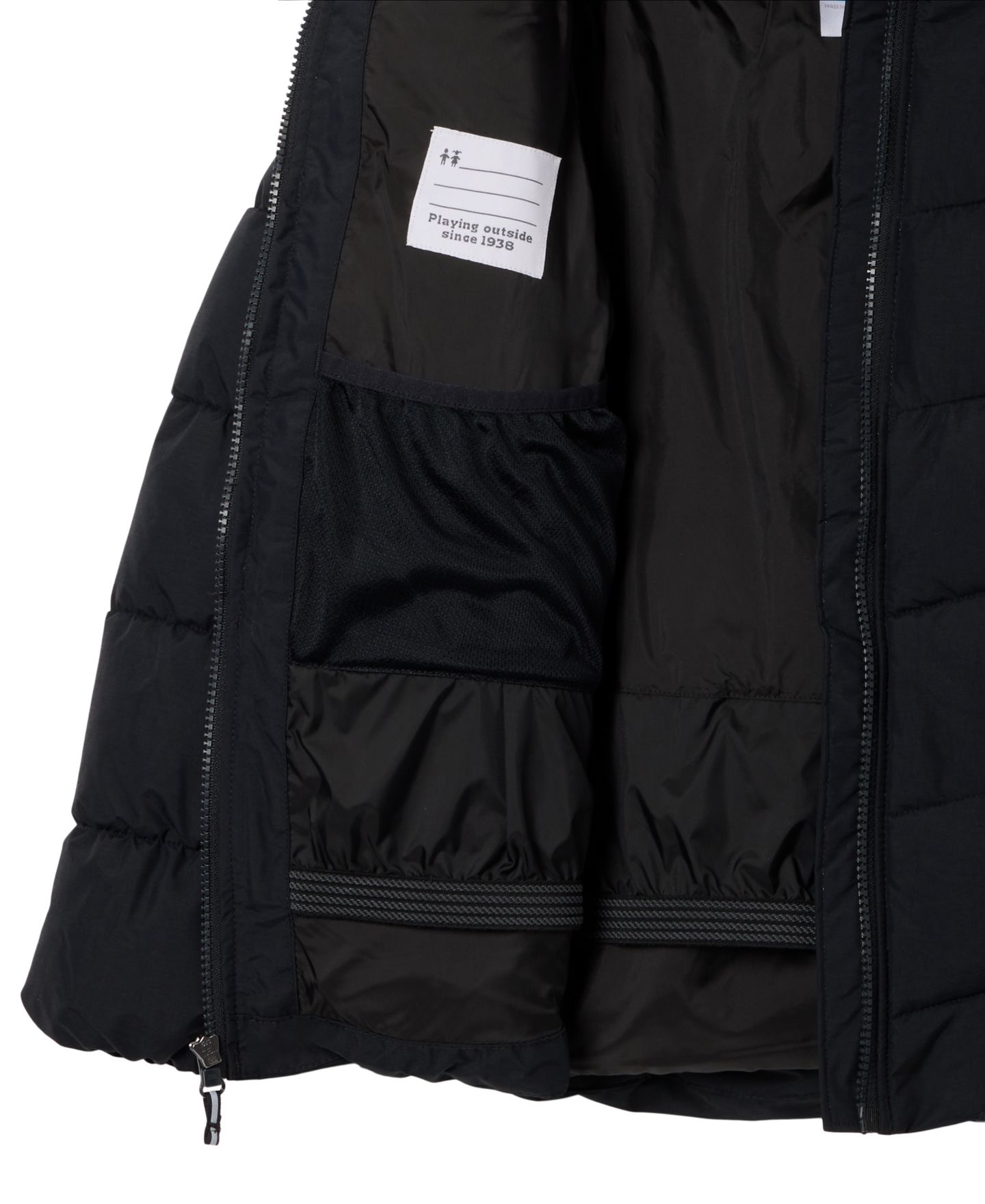 Куртка Columbia Arctic Blast III Waterproof Puffer Hooded для девочек, цвет: Чёрный — фото 3
