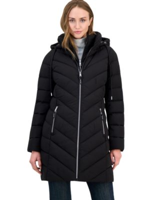 Women's Bibbed Packable Puffer Coat