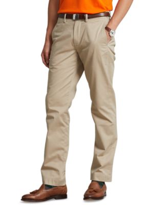 Men's Straight-Fit Stretch Chino Pants