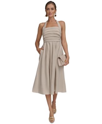Women's Tie-Back Midi Dress