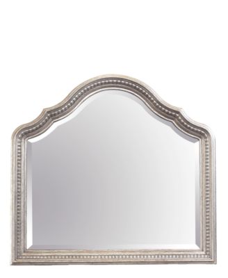 Margaux 37.5" Wood Framed Beveled Mirror