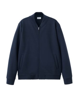 Men's Sudadera Jon Mock Neck Full Zip Sweatshirt